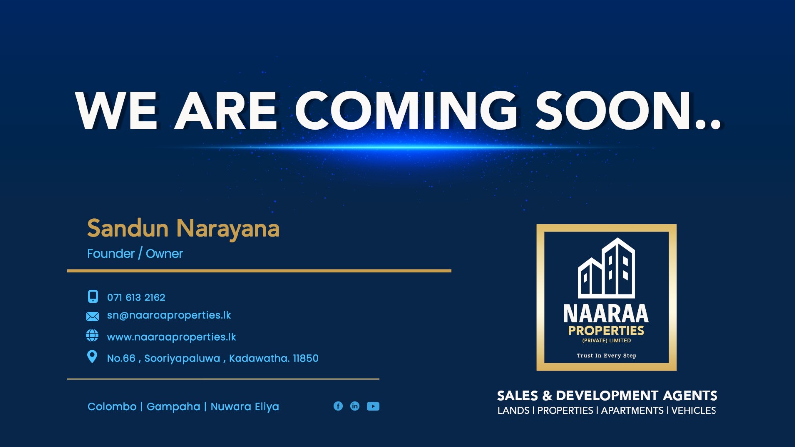Naaraa Properties Private Limited – Property Sales, Property Development and Property Management in Sri Lanka